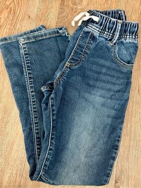 Gap Kids Stretch Slim Jeans |Elastic Waist | Sensory Friendly| Large | Pristine